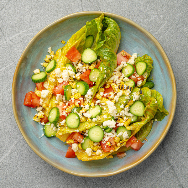 Latin-Style Chopped Salad with Zesty Latin Citrus Vinaigrette