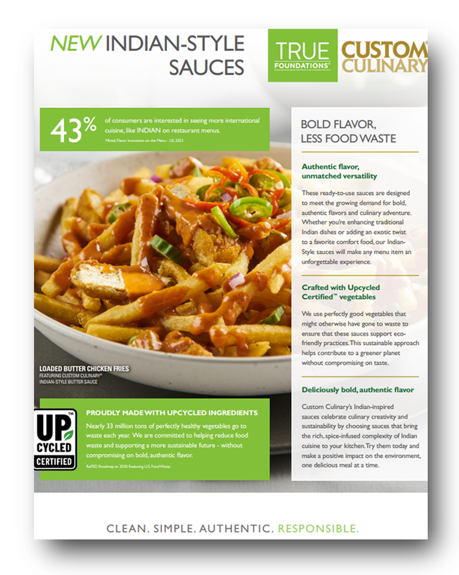 Indian Sauces Sell Sheet cover