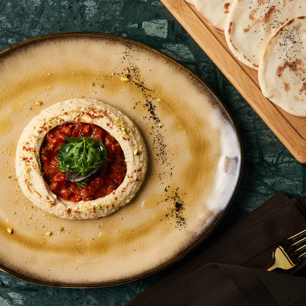 Harissa-Infused Hummus