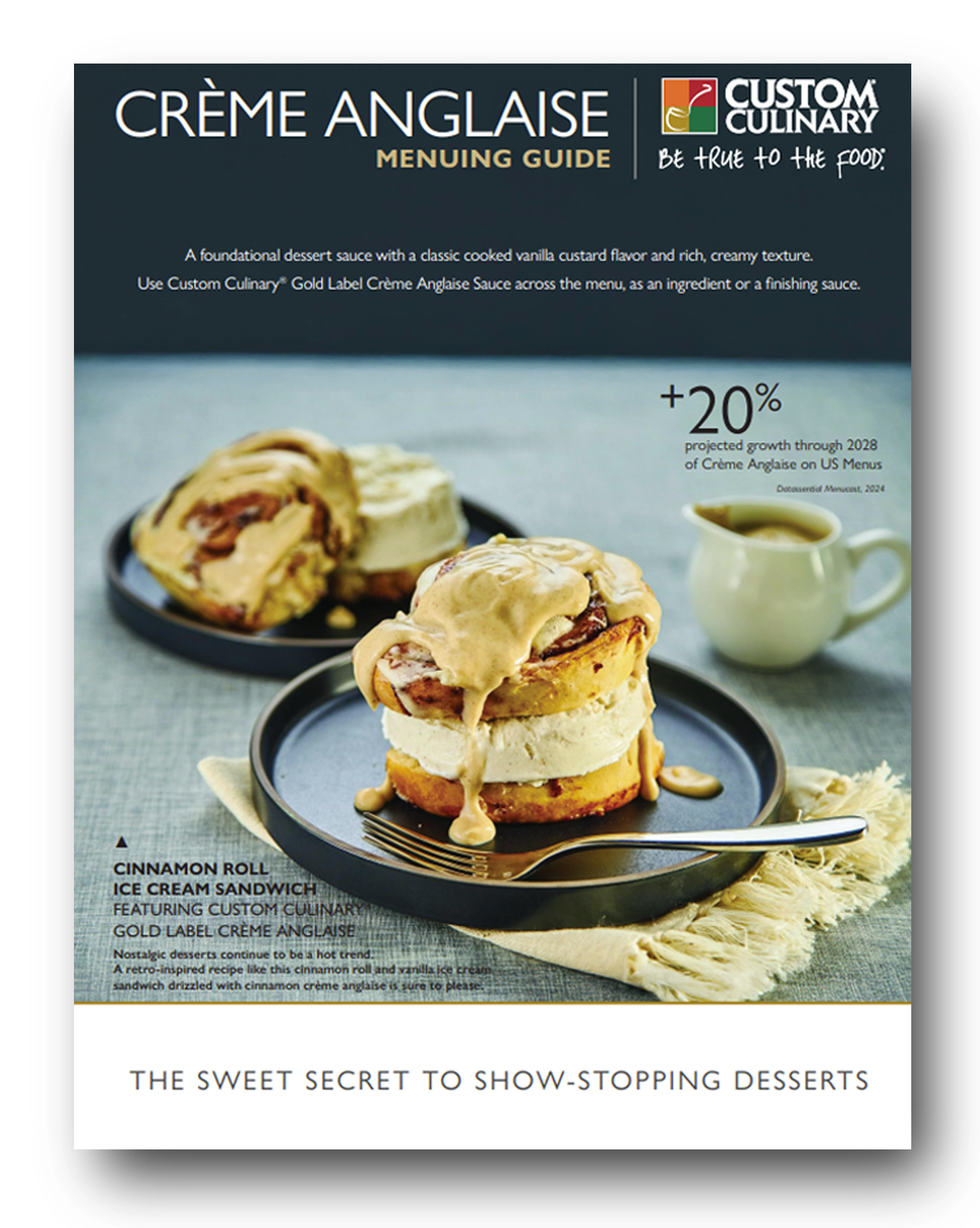 Crème Anglaise Menuing Guide cover