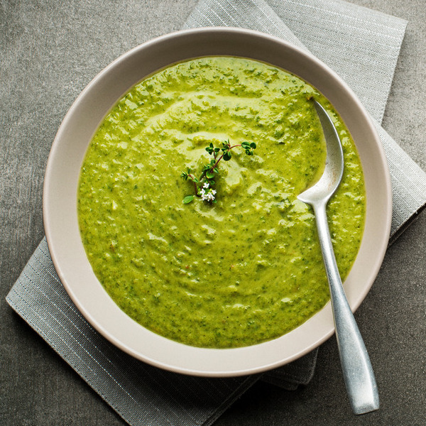 Zesty Cream of Broccoli Soup
