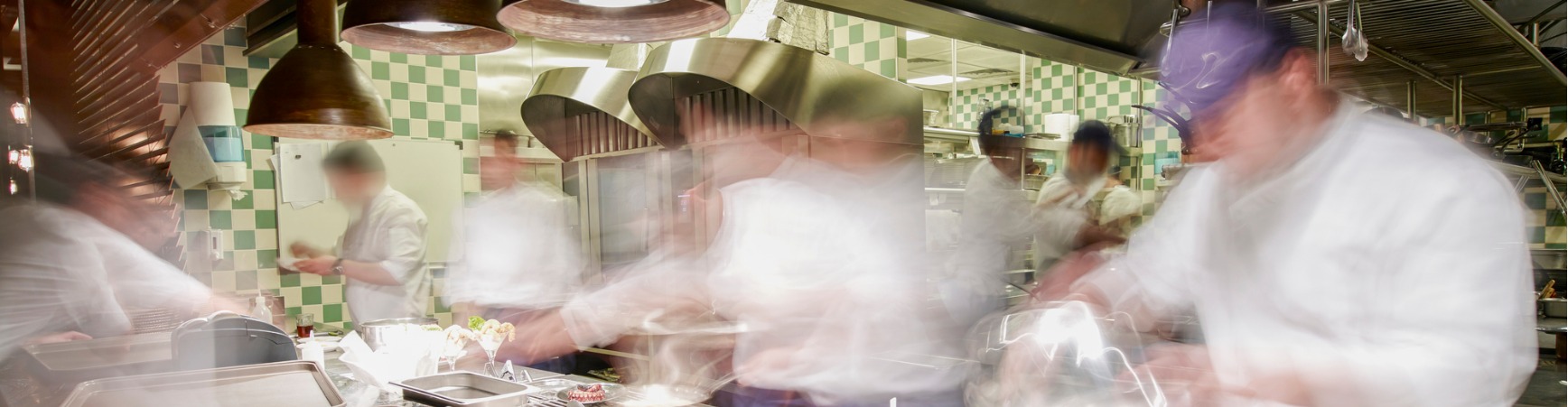 busy restaurant kitchen