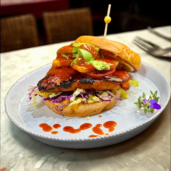 Latin Citrus Chili Burger
